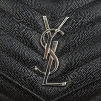 Saint Laurent Monogram Envelope Chain Wallet Hardware