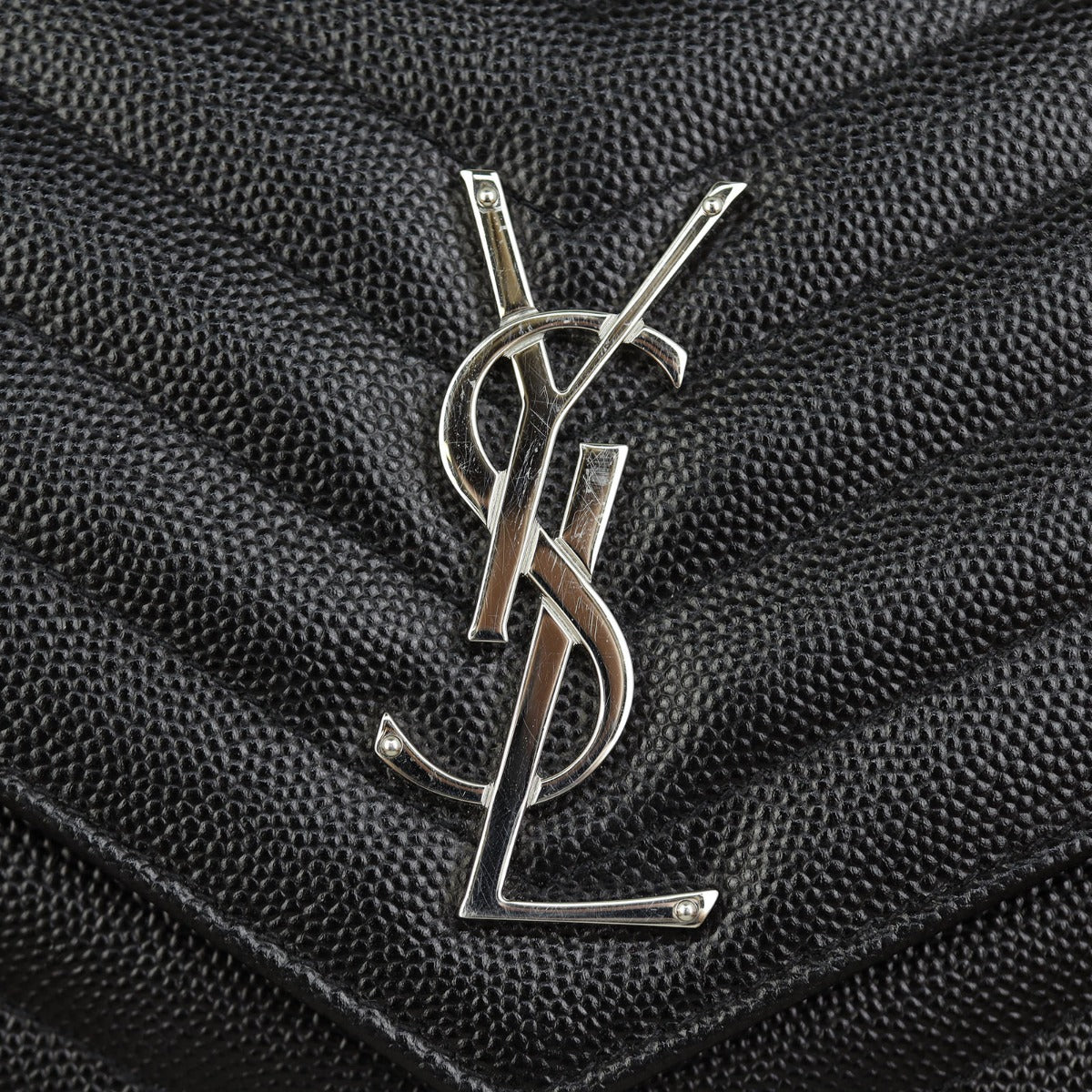 Saint Laurent Monogram Envelope Chain Wallet Hardware