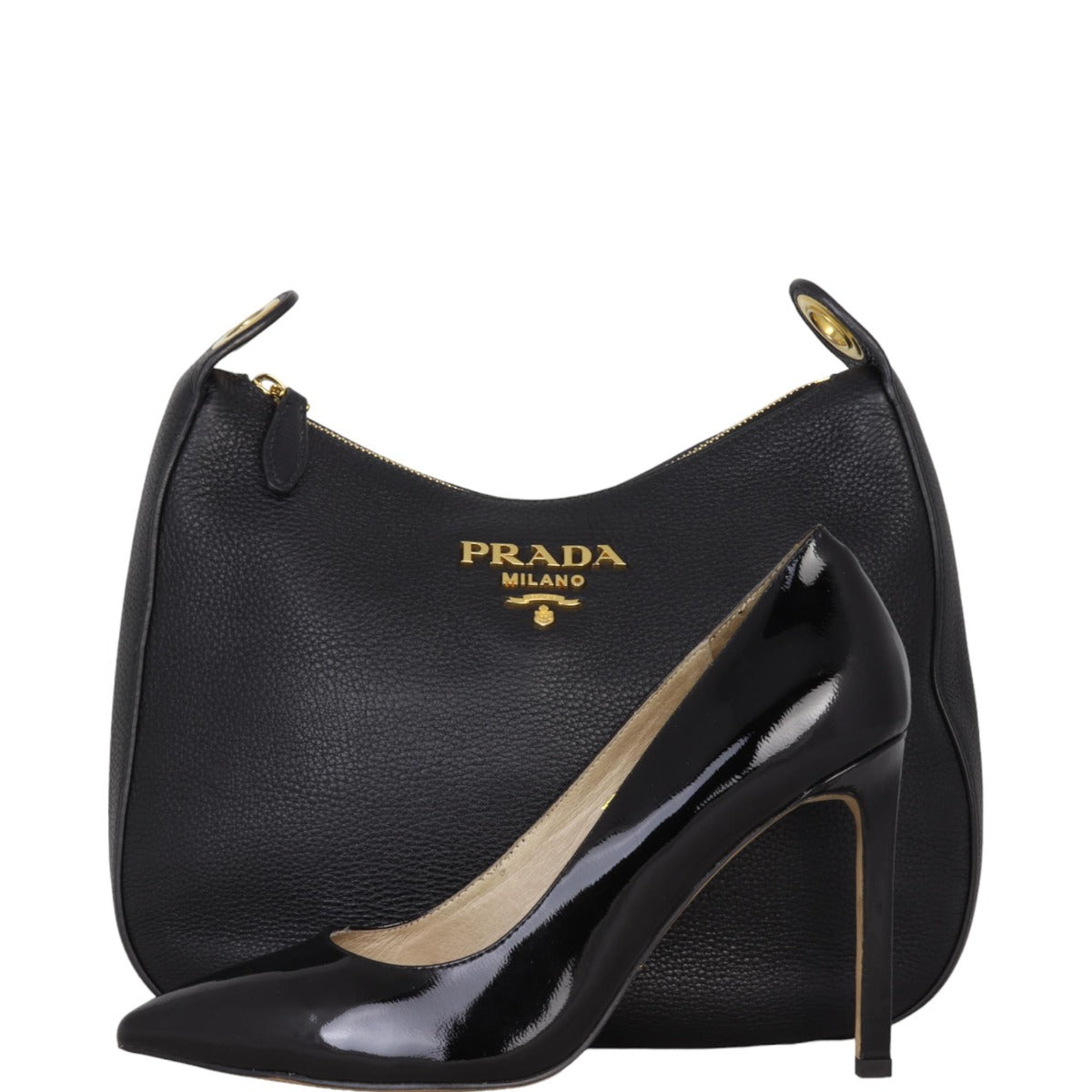 Prada Vitello Phenix Crossbody Bag