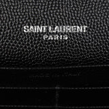 Saint Laurent Monogram Envelope Chain Wallet Interior Stamp