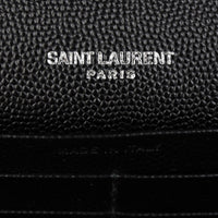 Saint Laurent Monogram Envelope Chain Wallet Interior Stamp