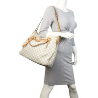 Louis Vuitton Evora MM Damier Azur