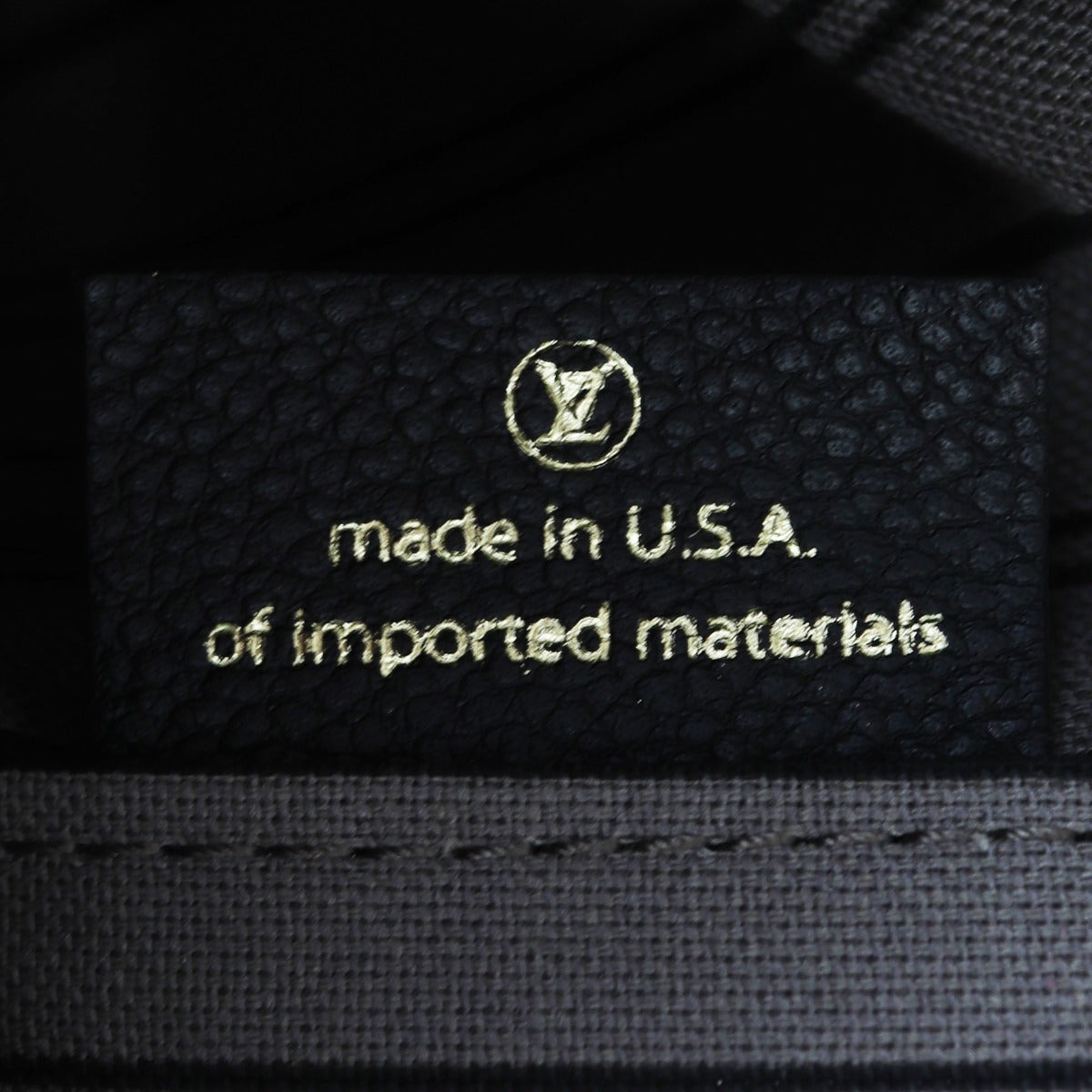 Louis Vuitton Mazarine MM Monogram Empreinte Interior Stamp