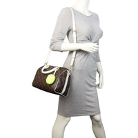 Louis Vuitton Speedy 25 Bandouliere Monogram LV Match