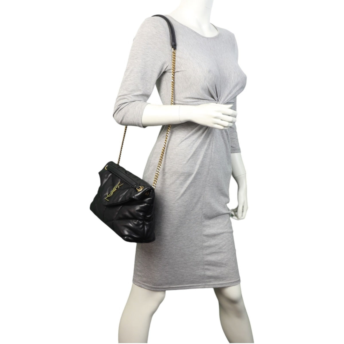 Saint Laurent Loulou Puffer Small