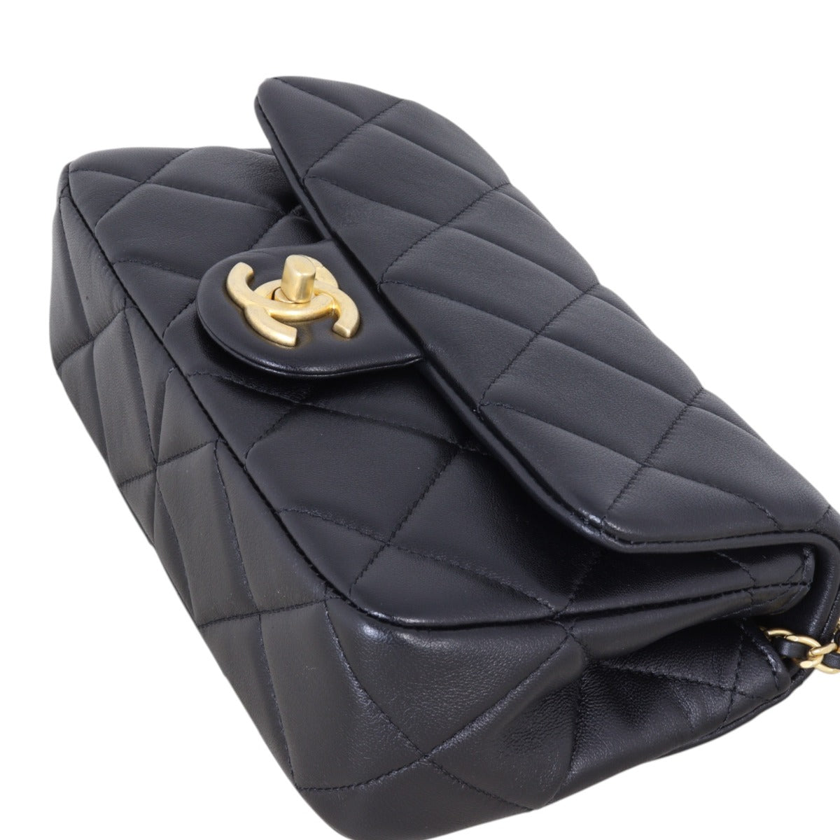 Chanel Double Pearl Mini Flap Bag