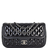 Chanel Classic Twist Flap Bag Patent Medium | Black