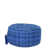 Chanel CC Tweed Mini Round Clutch with Chain