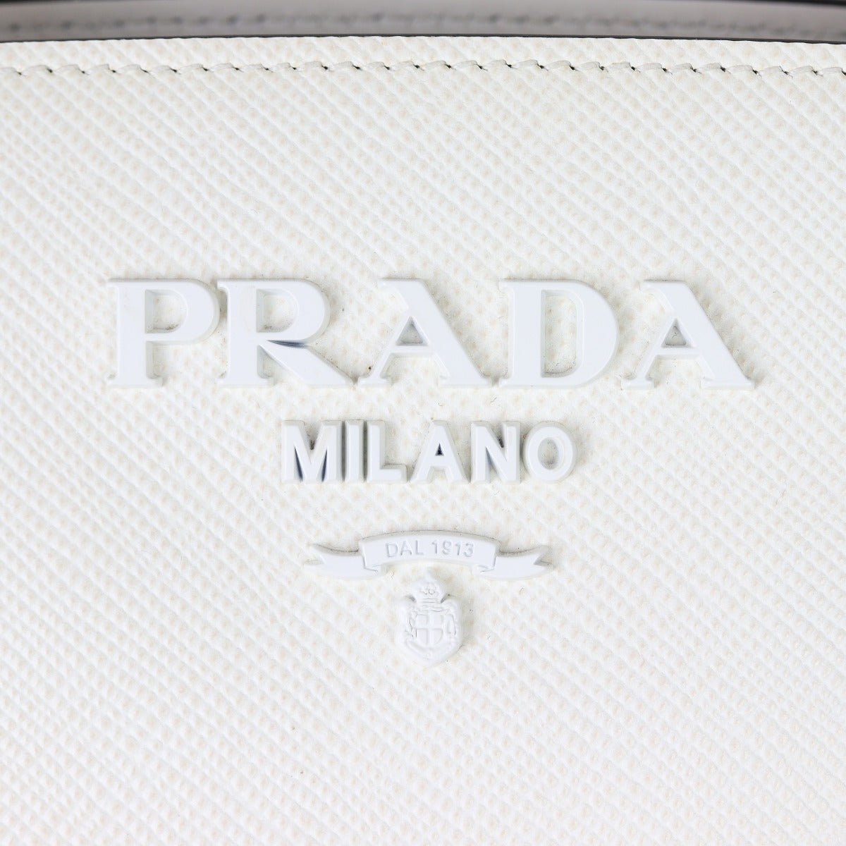 Prada Saffiano Cuir Monogram Small Bag Hardware