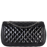 Chanel Classic Twist Flap Bag Patent Medium | Black