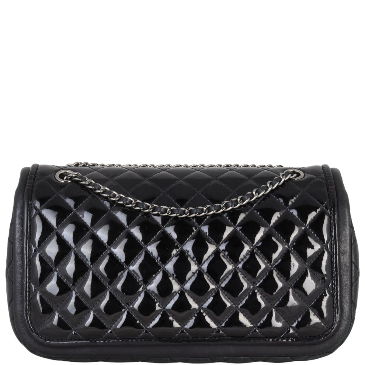 Chanel Classic Twist Flap Bag Patent Medium | Black