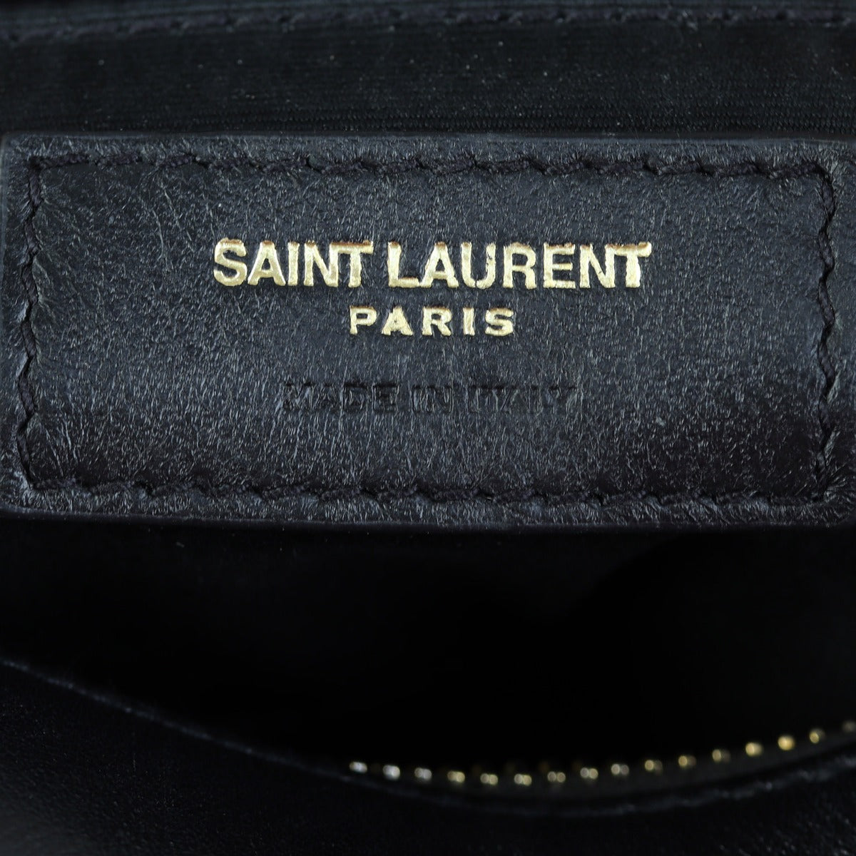 Saint Laurent Lou Camera Bag Interior Stamp