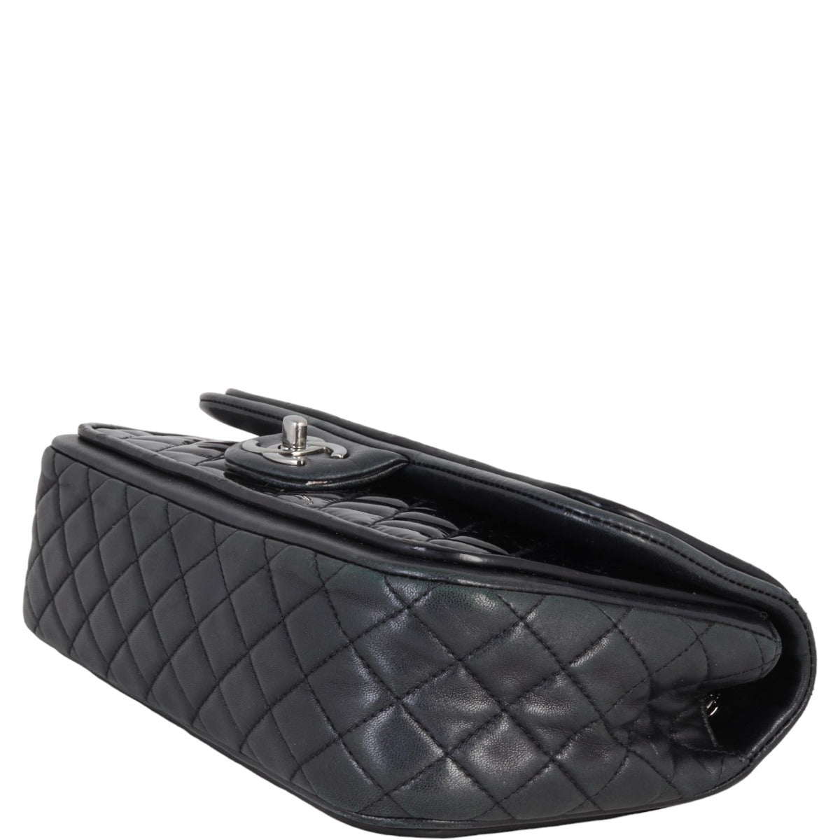 Chanel Classic Twist Flap Bag Patent Medium | Black
