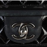 Chanel Classic Twist Flap Bag Patent Medium | Black