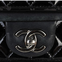 Chanel Classic Twist Flap Bag Patent Medium | Black