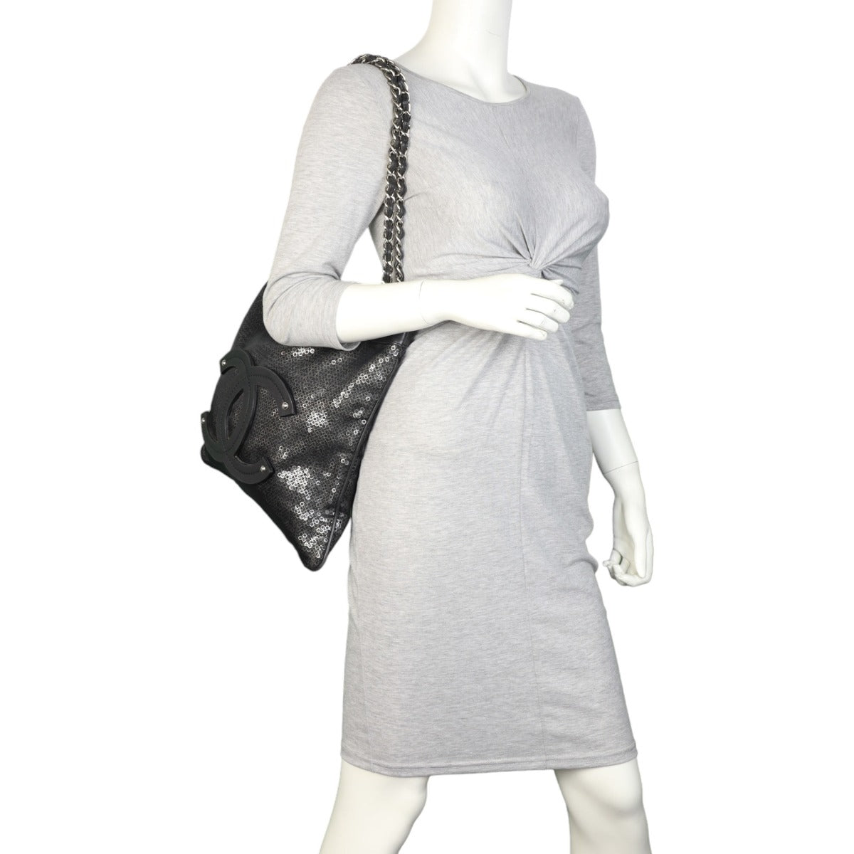 Chanel CC Hidden Sequin Tote