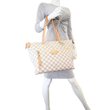 Louis Vuitton Iena MM Damier Azur mannequin