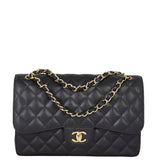 Chanel Classic Double Flap Jumbo | Black GTH