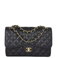 Chanel Classic Double Flap Jumbo | Black GTH