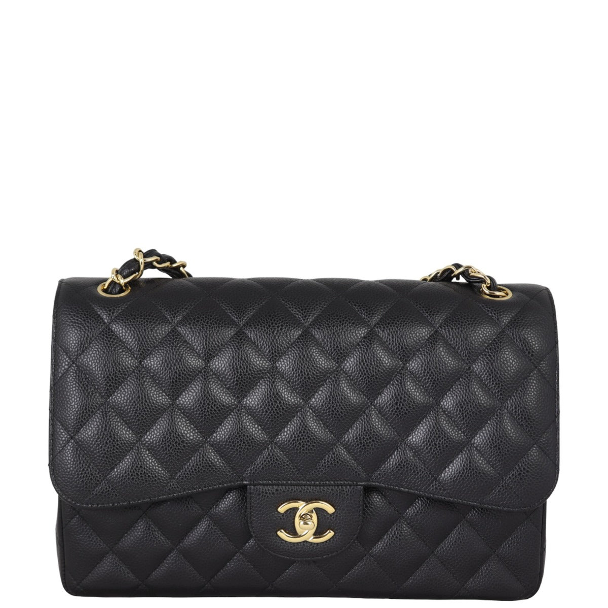 Chanel Classic Double Flap Jumbo | Black GTH