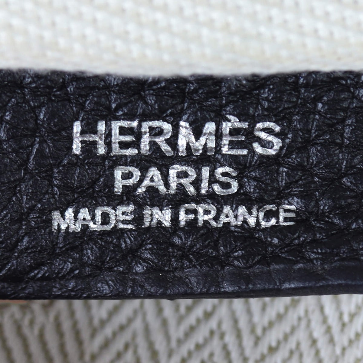 Hermes Victoria II 35 Clemence Interior Stamp