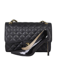 Chanel Classic Double Flap Jumbo | Black GTH