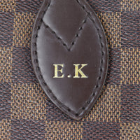 Louis Vuitton Neverfull MM Damier Ebene (hotstamping) Hot stamp