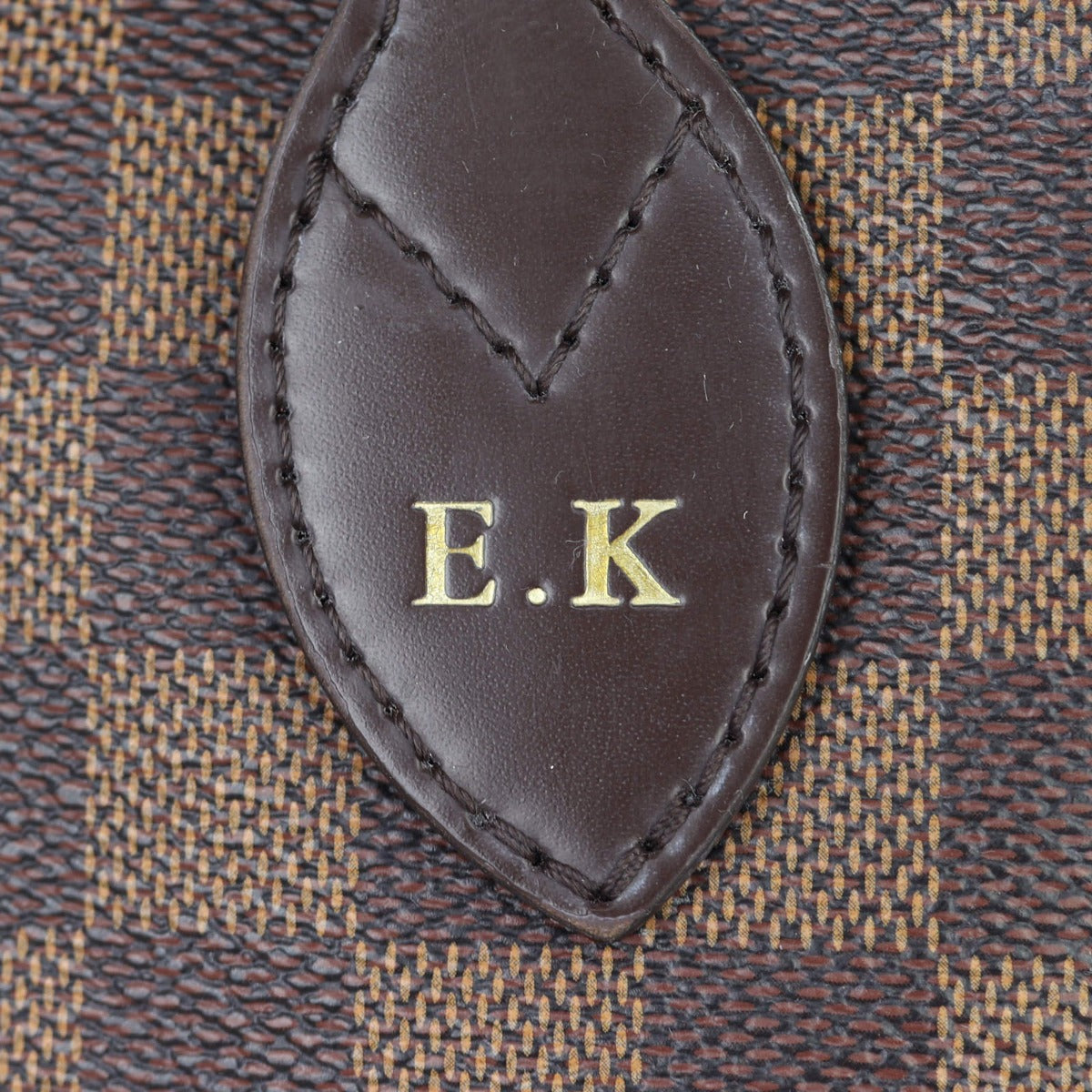 Louis Vuitton Neverfull MM Damier Ebene (hotstamping) Hot stamp