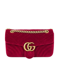 Gucci GG Marmont Velvet Small Shoulder Bag