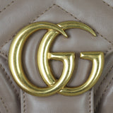 Gucci GG Marmont Matelasse Small Shoulder Bag Hardware
