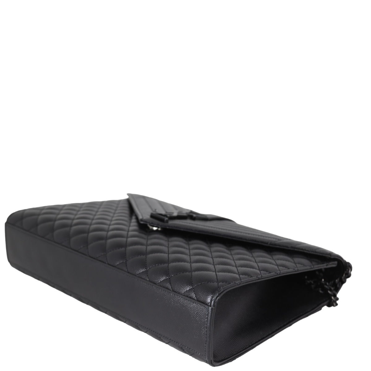 Saint Laurent Monogram Mix Matelasse Envelope Chain Bag Large