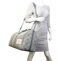 Louis Vuitton Keepall 50 Bandouliere Monogram Washed Denim