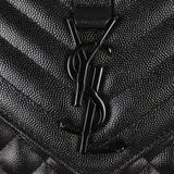 Saint Laurent Monogram Mix Matelasse Envelope Chain Bag Large