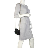 Chanel Boy Wallet on Chain | Black Lambskin