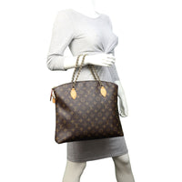 Louis Vuitton Lockit Chain MM Bag Monogram