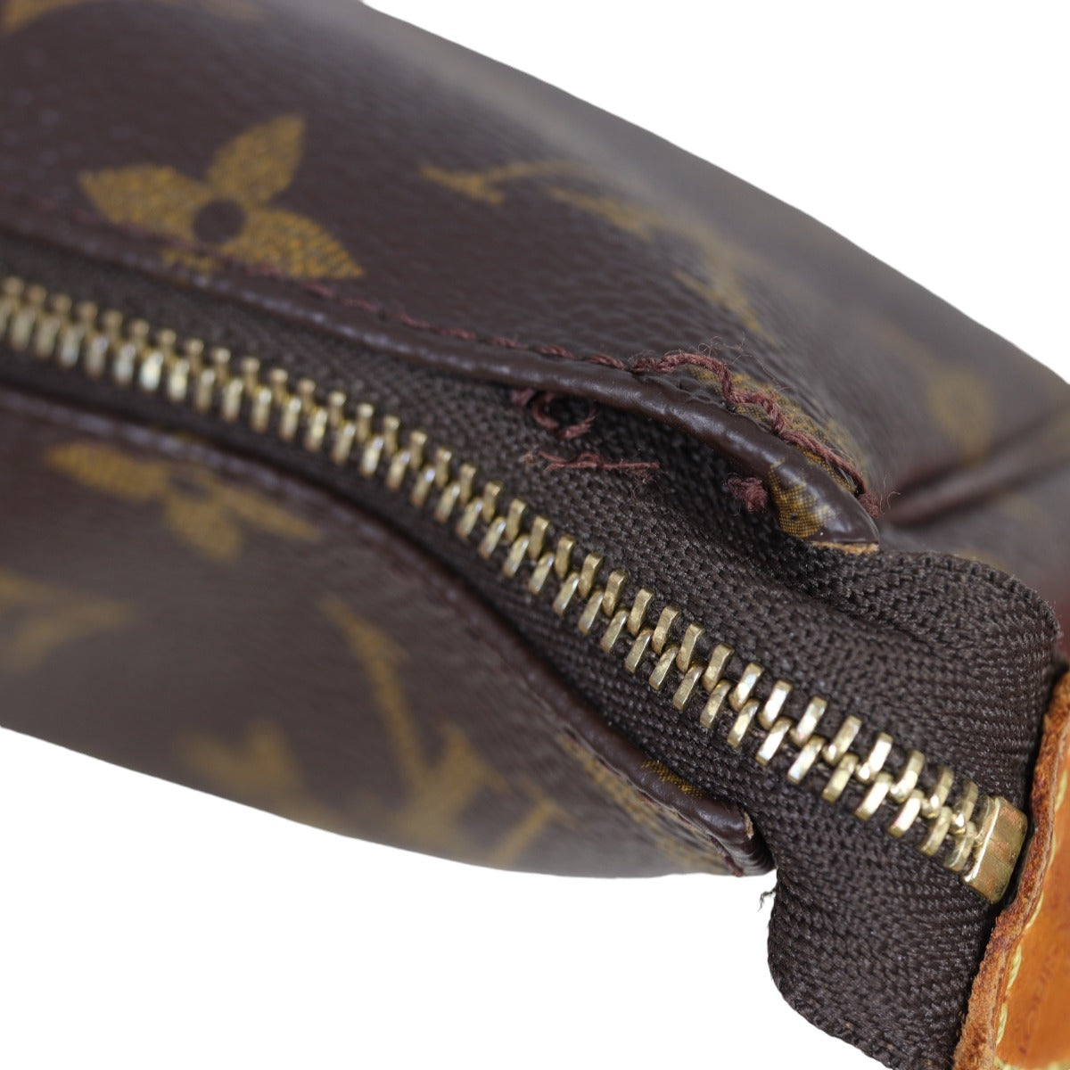 Louis Vuitton Pochette Accessories Monogram with Long Strap