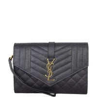 Saint Laurent Monogram Mix Matelasse Pouch