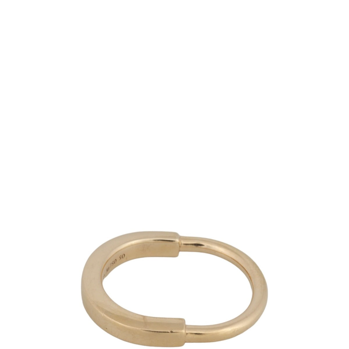Tiffany & Co Lock 18k Rose Gold Ring