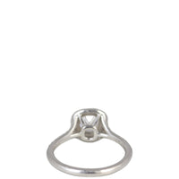 Tiffany & Co Soleste Cushion Cut Double Halo Diamond Platinum Ring