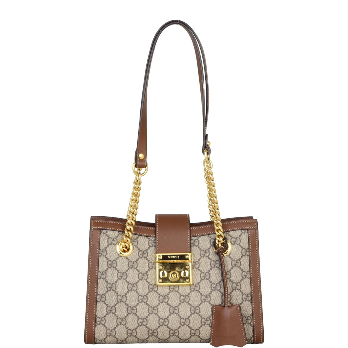 Gucci GG Supreme Small Padlock Tote