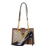 Gucci GG Supreme Small Padlock Tote