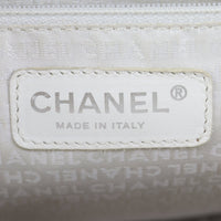 Chanel Square Stitch Logo Tote Interior Stamp