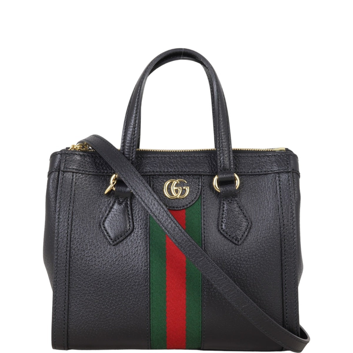Gucci Leather Ophidia Small Tote