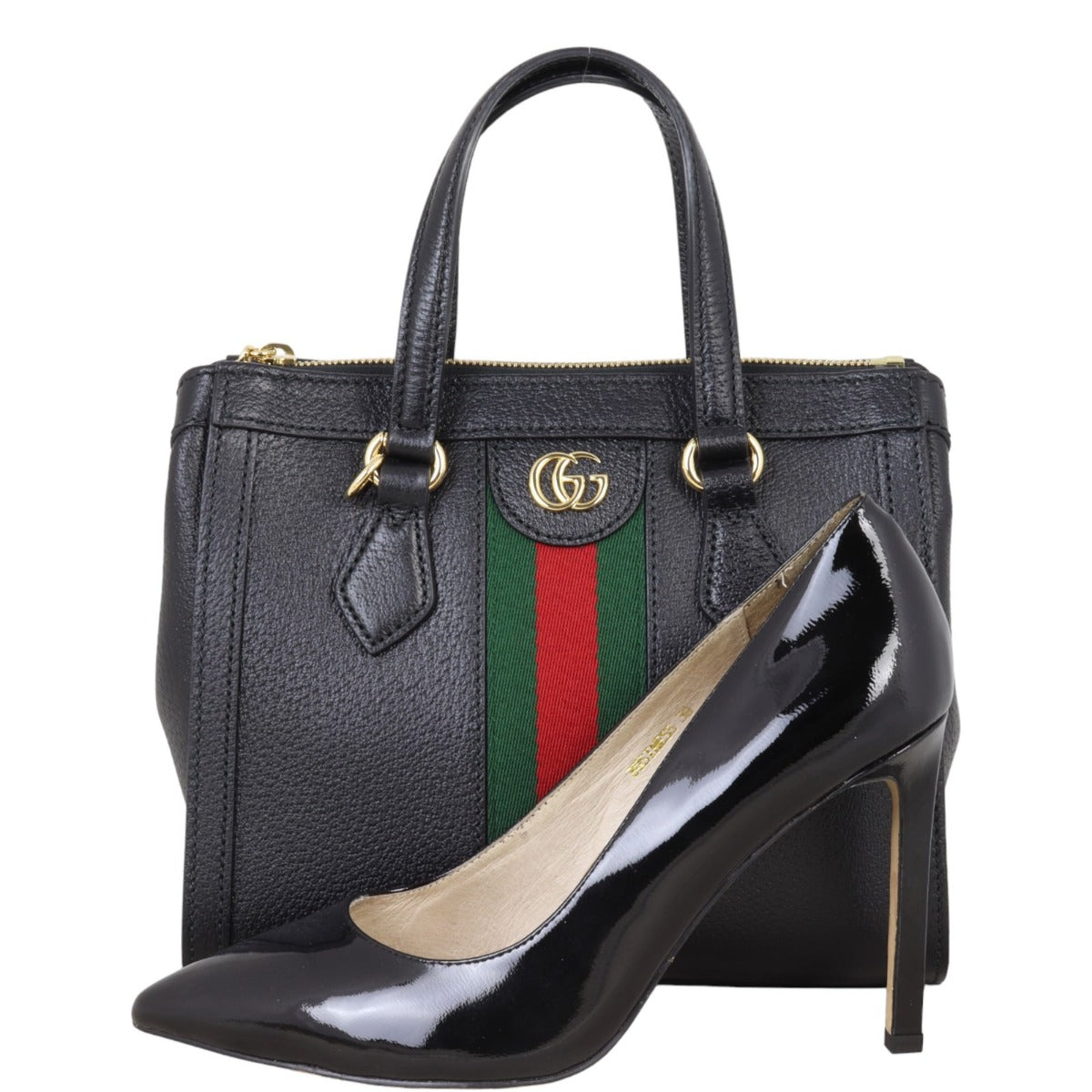 Gucci Leather Ophidia Small Tote