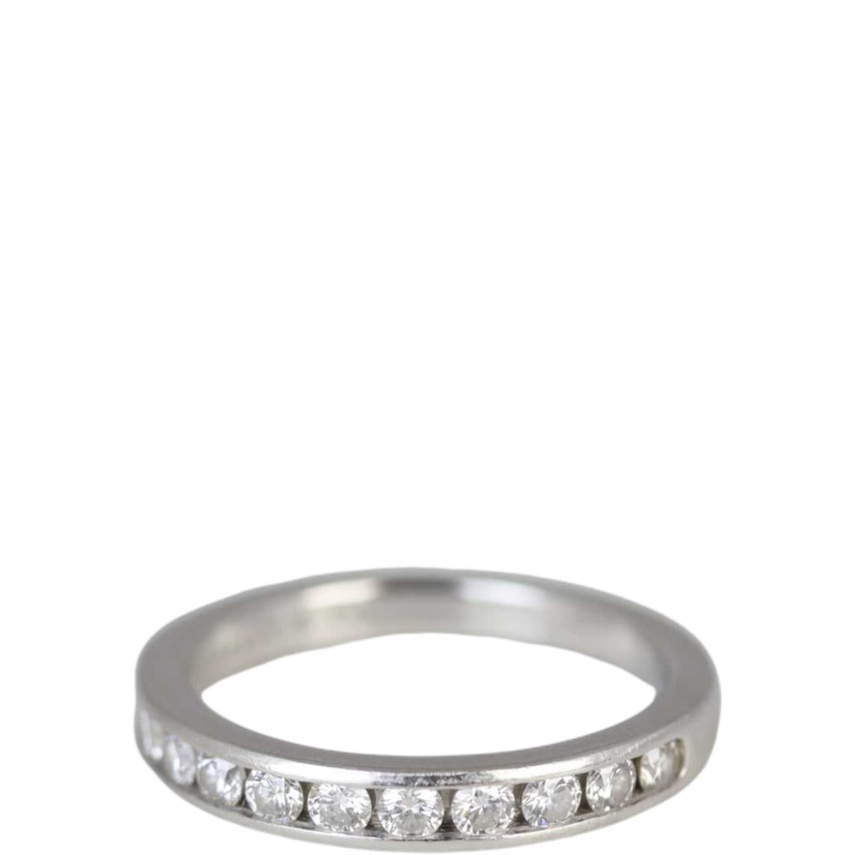 Tiffany & Co Setting Half Circle Diamond Wedding Band
