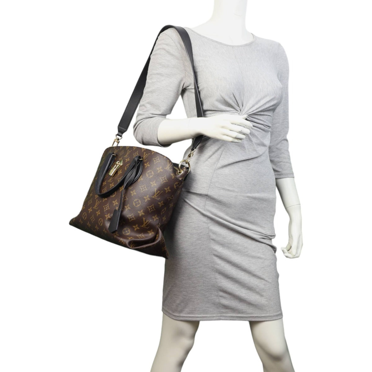 Louis Vuitton Flower Zipped Tote MM Monogram