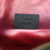 Gucci GG Marmont Velvet Mini Camera Bag Marquise Crystal