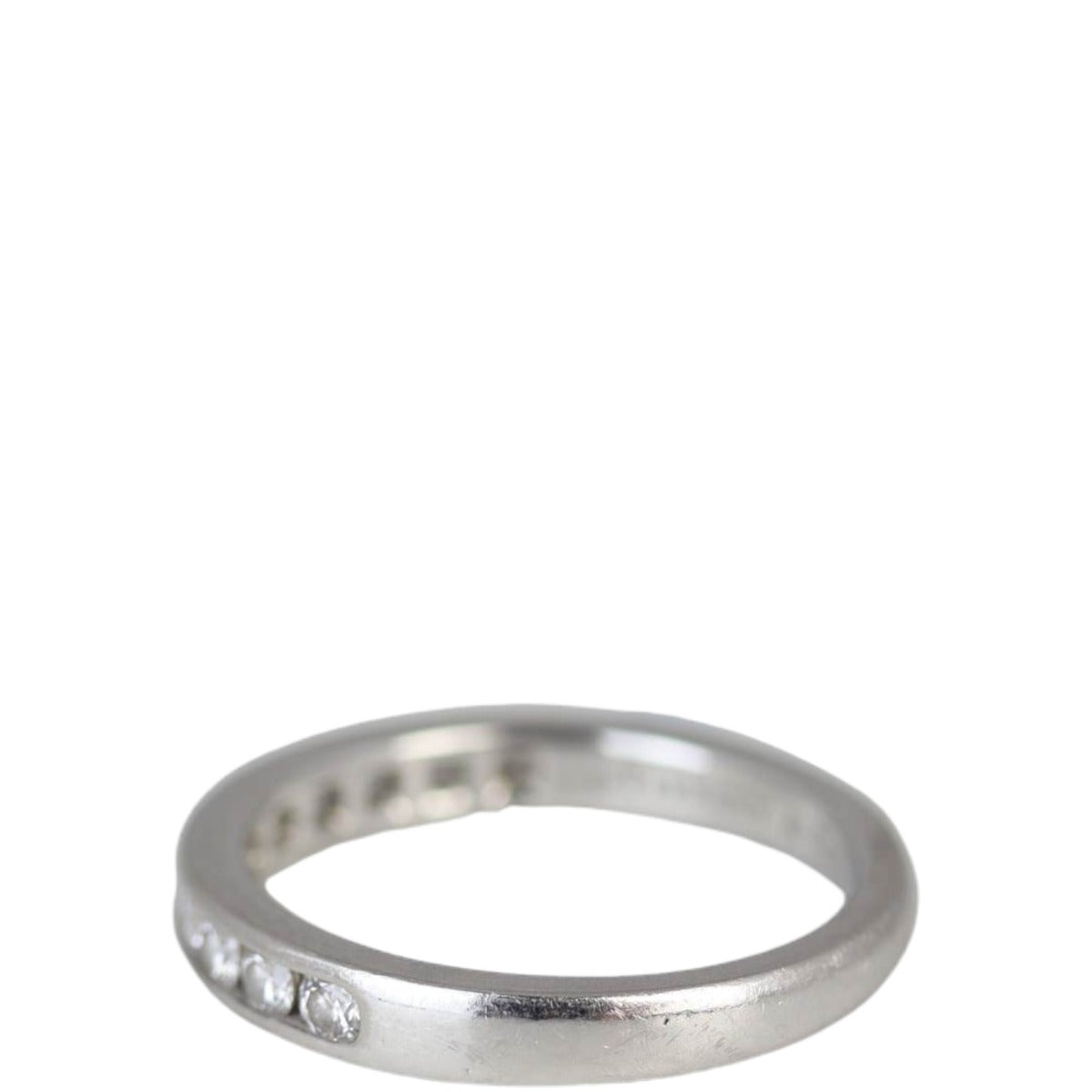 Tiffany & Co Setting Half Circle Diamond Wedding Band