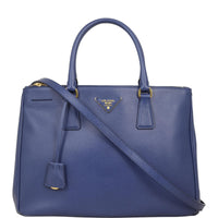 Prada Saffiano Lux Galleria Double Zip Tote Medium