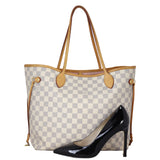 Louis Vuitton Neverfull MM Damier Azur